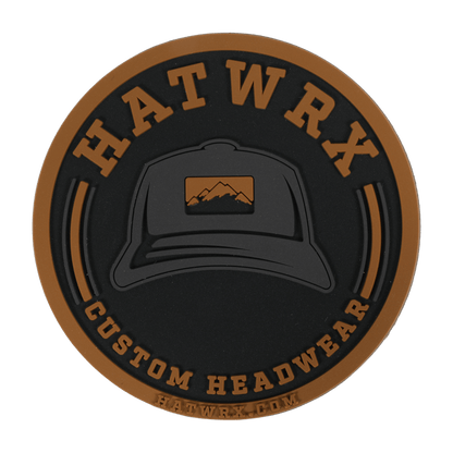 Sample Patch Pack - Custom Headwear | Leather, PVC, woven & embroidered patch hats online - HATWRX