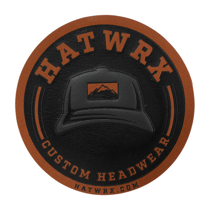 Sample Patch Pack - Custom Headwear | Leather, PVC, woven & embroidered patch hats online - HATWRX